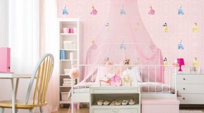 Обои SHINHAN Wallcover Dream World арт. D5108-1 фото в интерьере