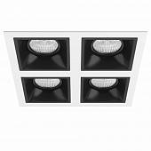 Комплект из светильников и рамки Domino Lightstar D54607070707